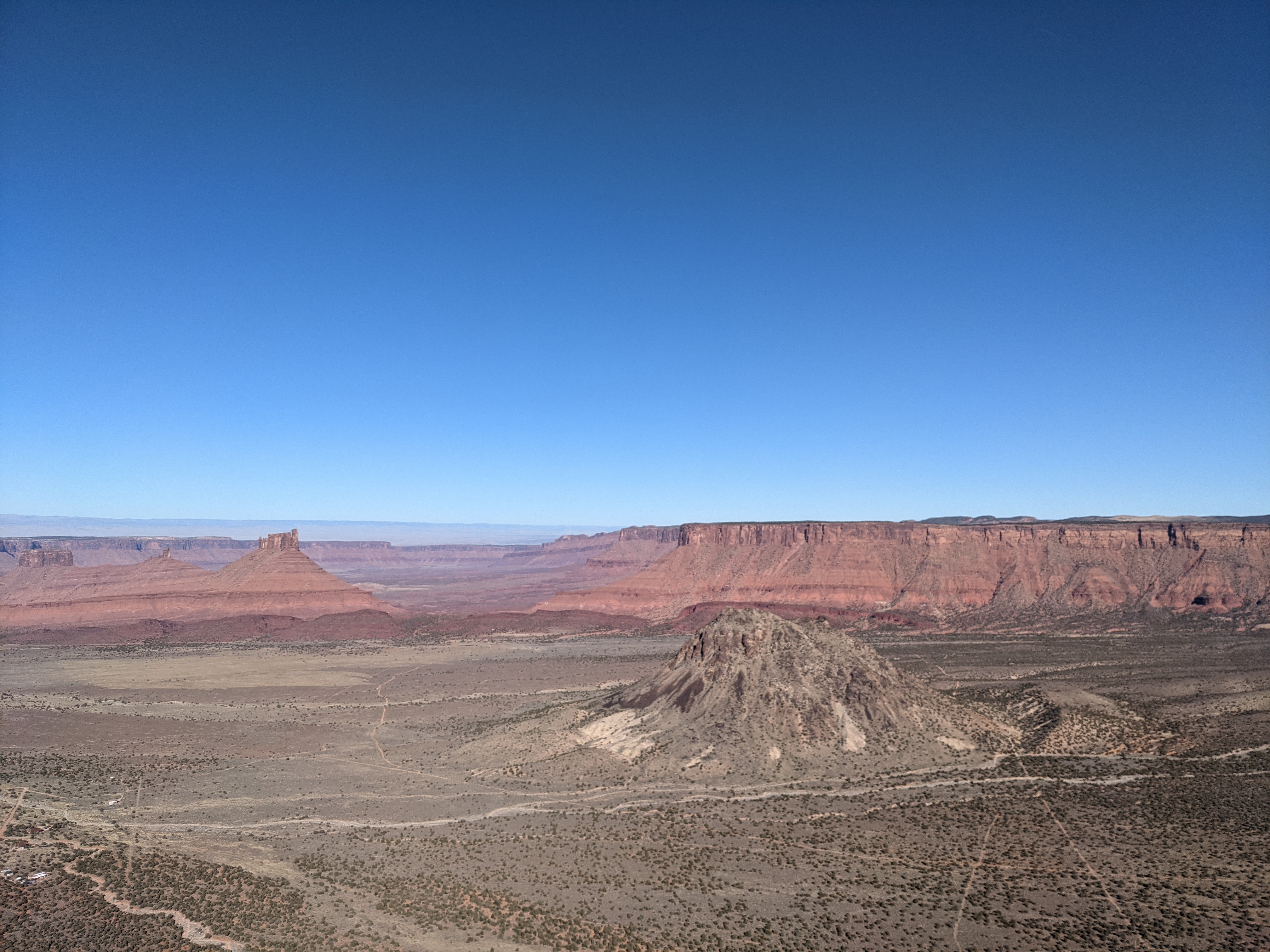 Porcupine Rim trail in Moab, Utah